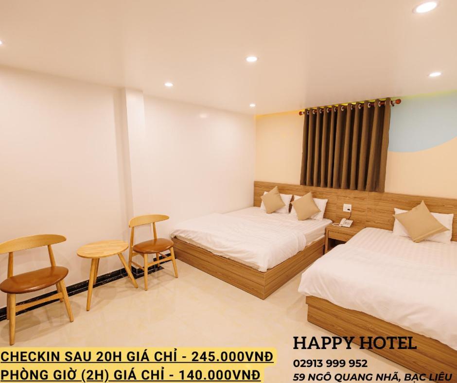 Happy Hotel Bac Lieu Экстерьер фото